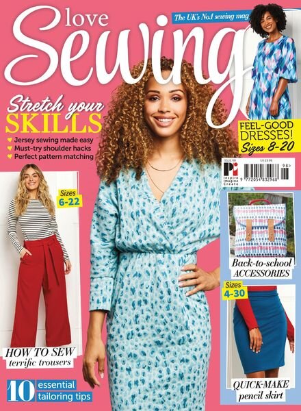 Love Sewing – August 2021 Cover
