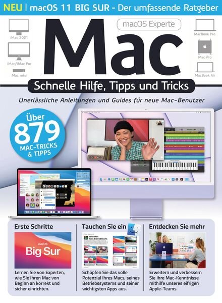 Mac – Schnelle Hilfe, Tipps und Tricks – August 2021 Cover