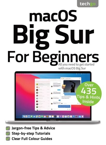 macOS Big Sur For Beginners – August 2021 Cover