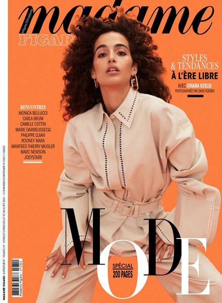 Madame Figaro – 27 Aout 2021 Cover