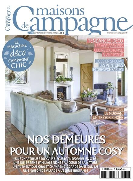 Maisons de Campagne – Septembre-Octobre 2021 Cover