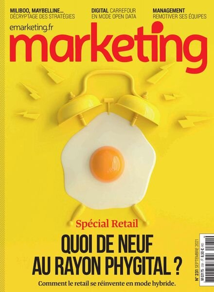 Marketing – Septembre 2021 Cover