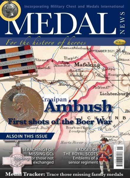 Medal News – August 2021 Cover