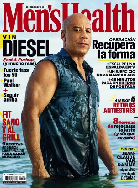 Men’s Health Espana – septiembre 2021 Cover
