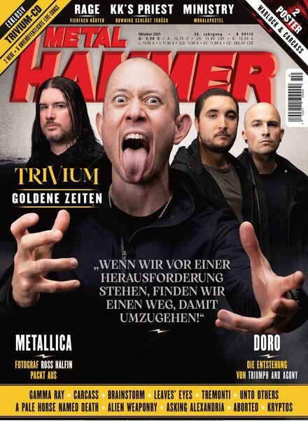 Metal Hammer Germany – 15 September 2021 Cover