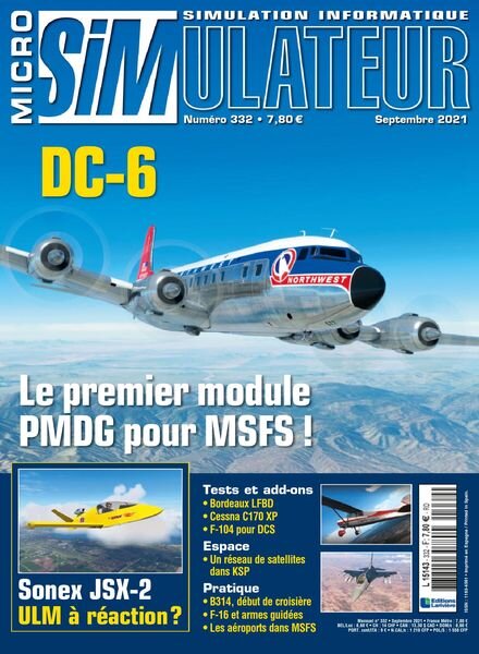 Micro Simulateur – septembre 2021 Cover