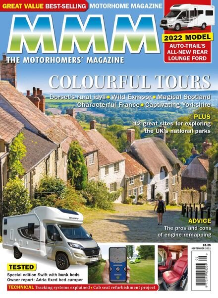 MMM – The Motorhomers’ Magazine – September 2021 Cover