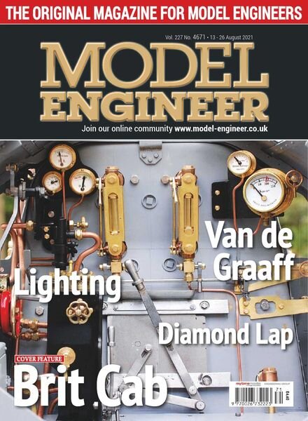 Model Engineer – Issue 4671 – 13 August 2021 Cover