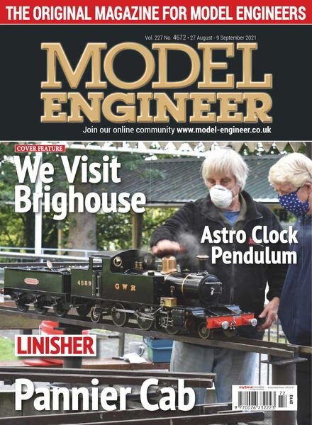 Model Engineer – Issue 4672 – 27 August 2021 Cover