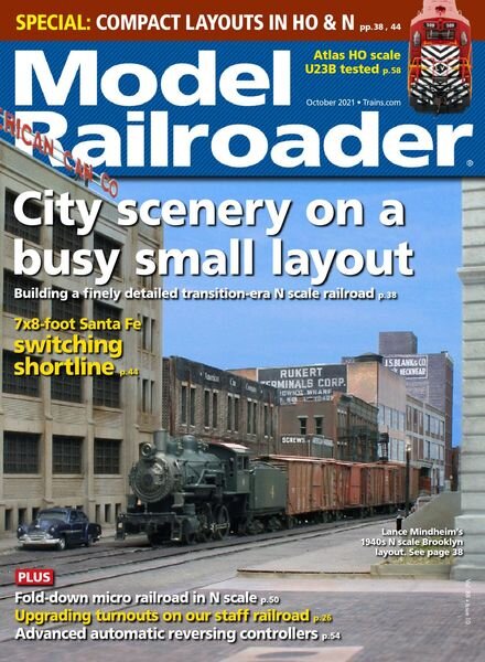 Model Railroader – October 2021 Cover