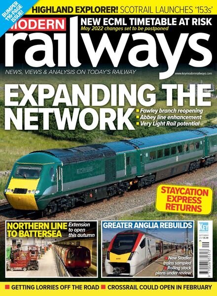 Modern Railways – September 2021 Cover