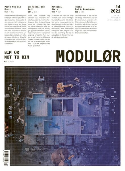 Modulor – 25 August 2021 Cover