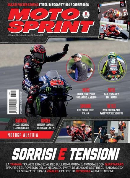 Moto Sprint – 17 Agosto 2021 Cover