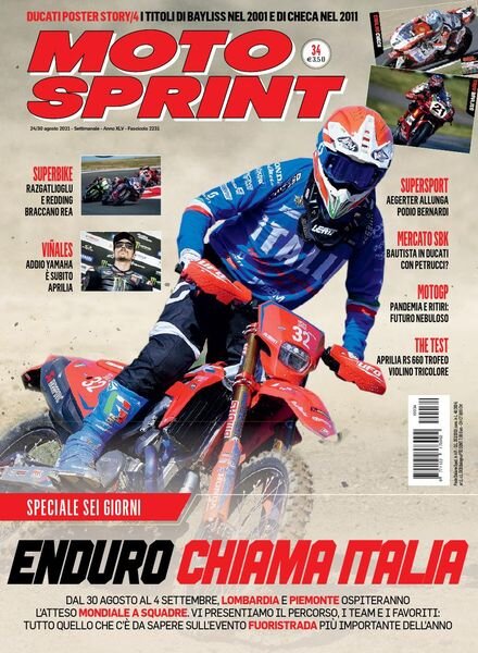 Moto Sprint – 24 Agosto 2021 Cover