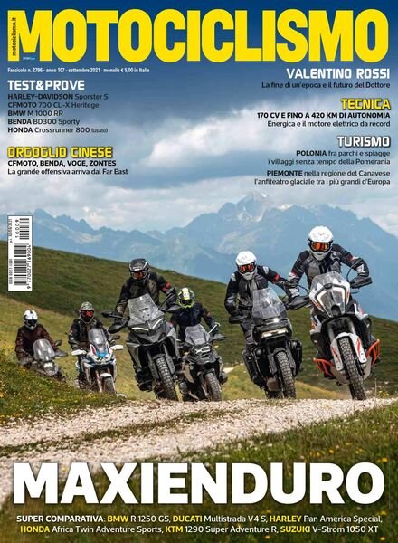 Motociclismo Italia – Settembre 2021 Cover