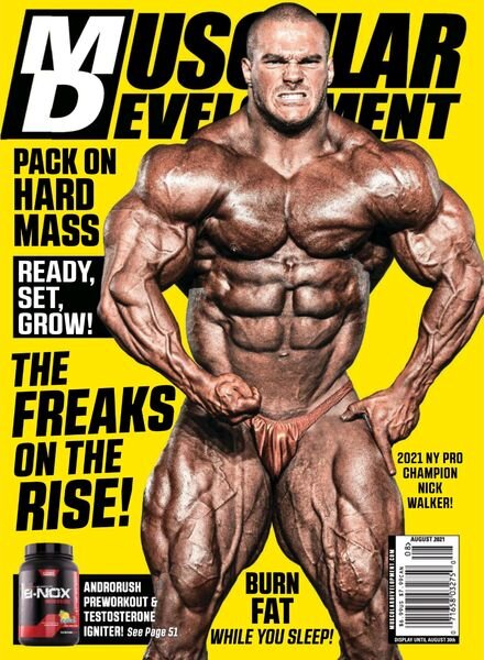 Muscular Development – August 2021 Cover