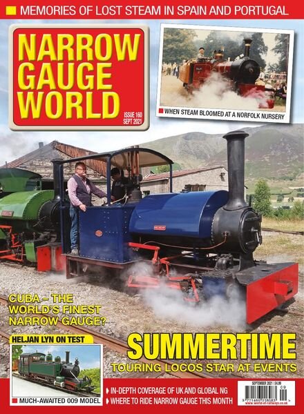 Narrow Gauge World – Issue 160 – September 2021 Cover