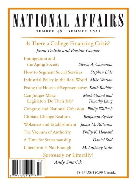 National Affairs – July 2021 Cover