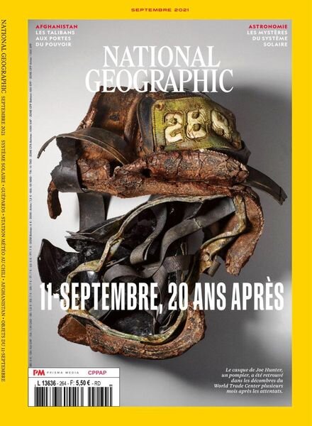 National Geographic France – Septembre 2021 Cover
