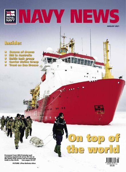 Navy News – August 2021 Cover