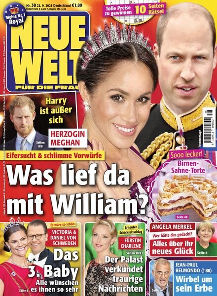 Neue Welt – 15 September 2021 Cover