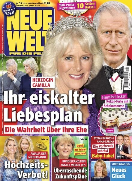 Neue Welt – 25 August 2021 Cover