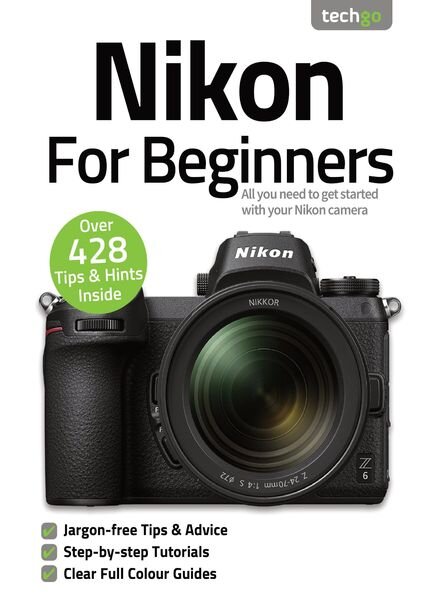 Nikon For Beginners – August 2021 Cover