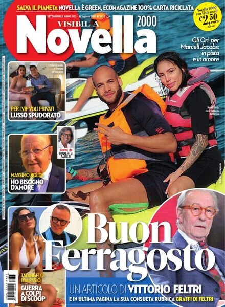 Novella 2000 – 12 Agosto 2021 Cover