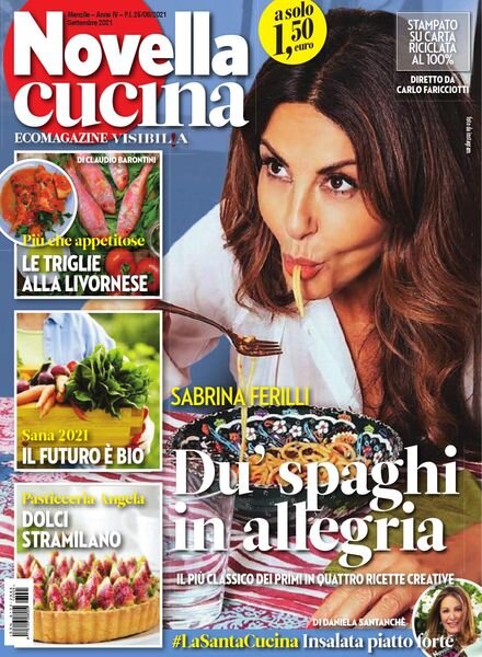 Novella Cucina – Settembre 2021 Cover