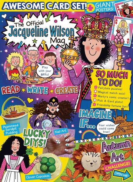 Official Jacqueline Wilson Magazine – September 2021 Cover