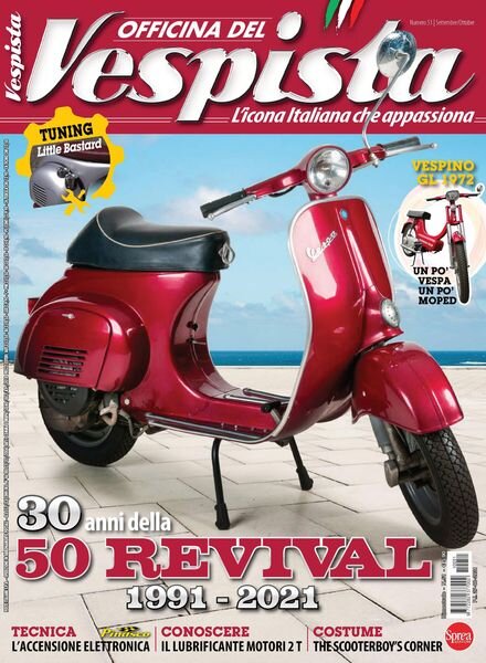 Officina del Vespista – settembre 2021 Cover