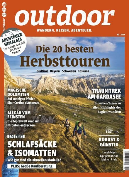 outdoor – September 2021 Cover