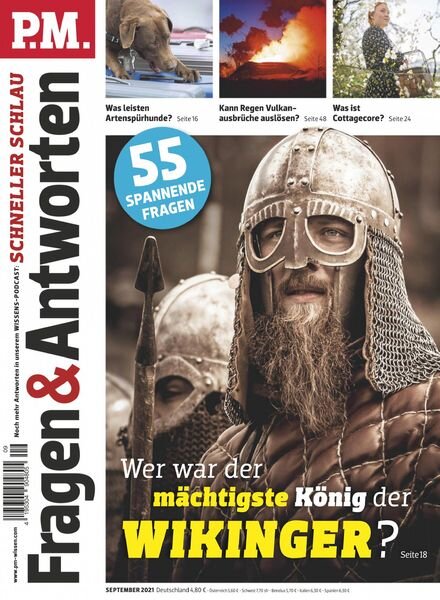 P.M Fragen & Antworten – September 2021 Cover