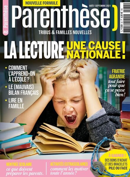 Parenthese – Aout-Septembre 2021 Cover