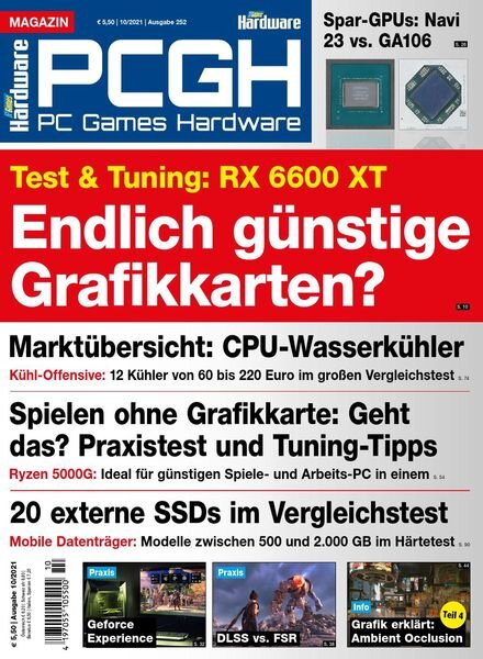 PC Games Hardware – Oktober 2021 Cover