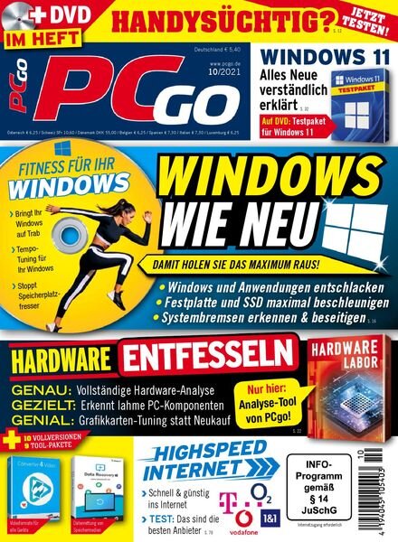 PCgo – Oktober 2021 Cover