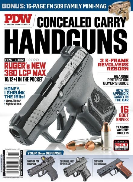 Personal Defense World – October 2021 Cover
