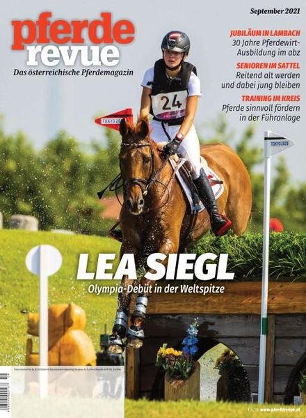 Pferderevue – 30 August 2021 Cover