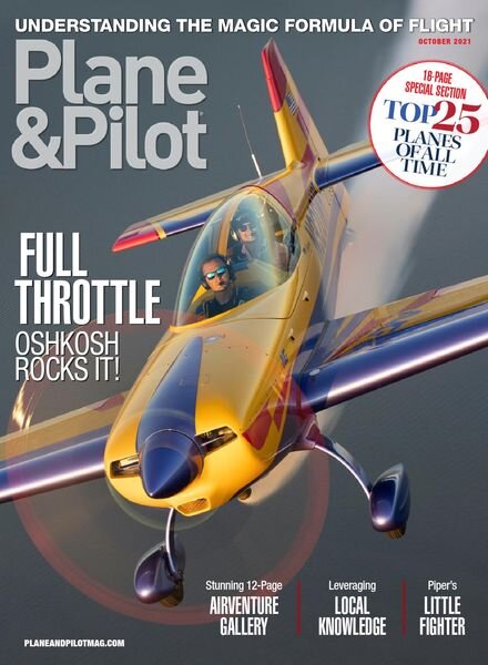 Plane & Pilot – October 2021 Cover