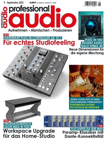 Professional Audio – September 2021 Cover
