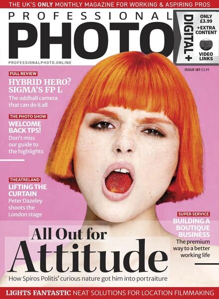 Professional Photo – Issue 187 – September 2021 Cover