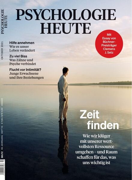 Psychologie Heute – 08 September 2021 Cover