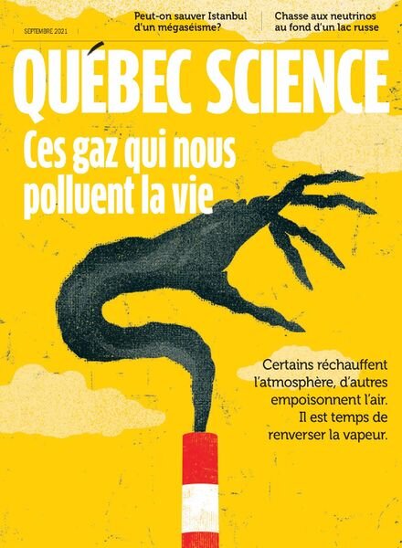 Quebec Science – Septembre 2021 Cover