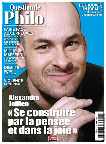 Question de Philo – Octobre-Decembre 2021 Cover