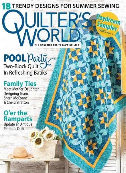 Quilter’s World – Summer 2021 Cover