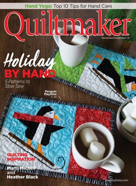 Quiltmaker – November 2021 Cover