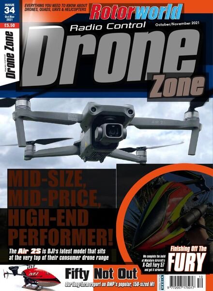 Radio Control DroneZone – Issue 34 – October-November 2021 Cover