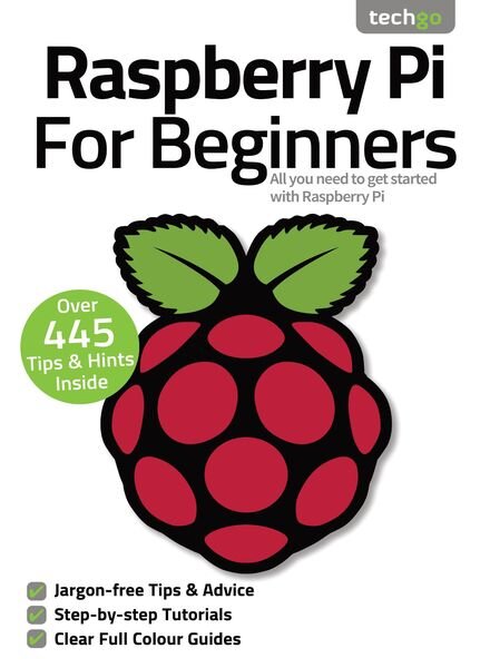 Raspberry Pi For Beginners – 30 August 2021 Cover