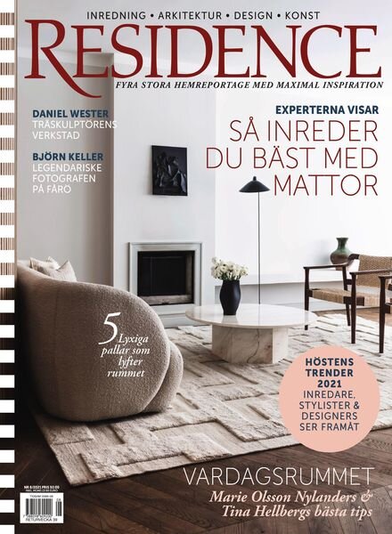 Residence – 26 augusti 2021 Cover