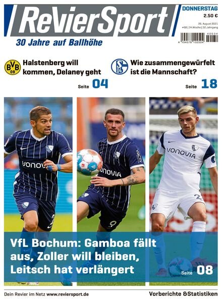 RevierSport – 26 August 2021 Cover
